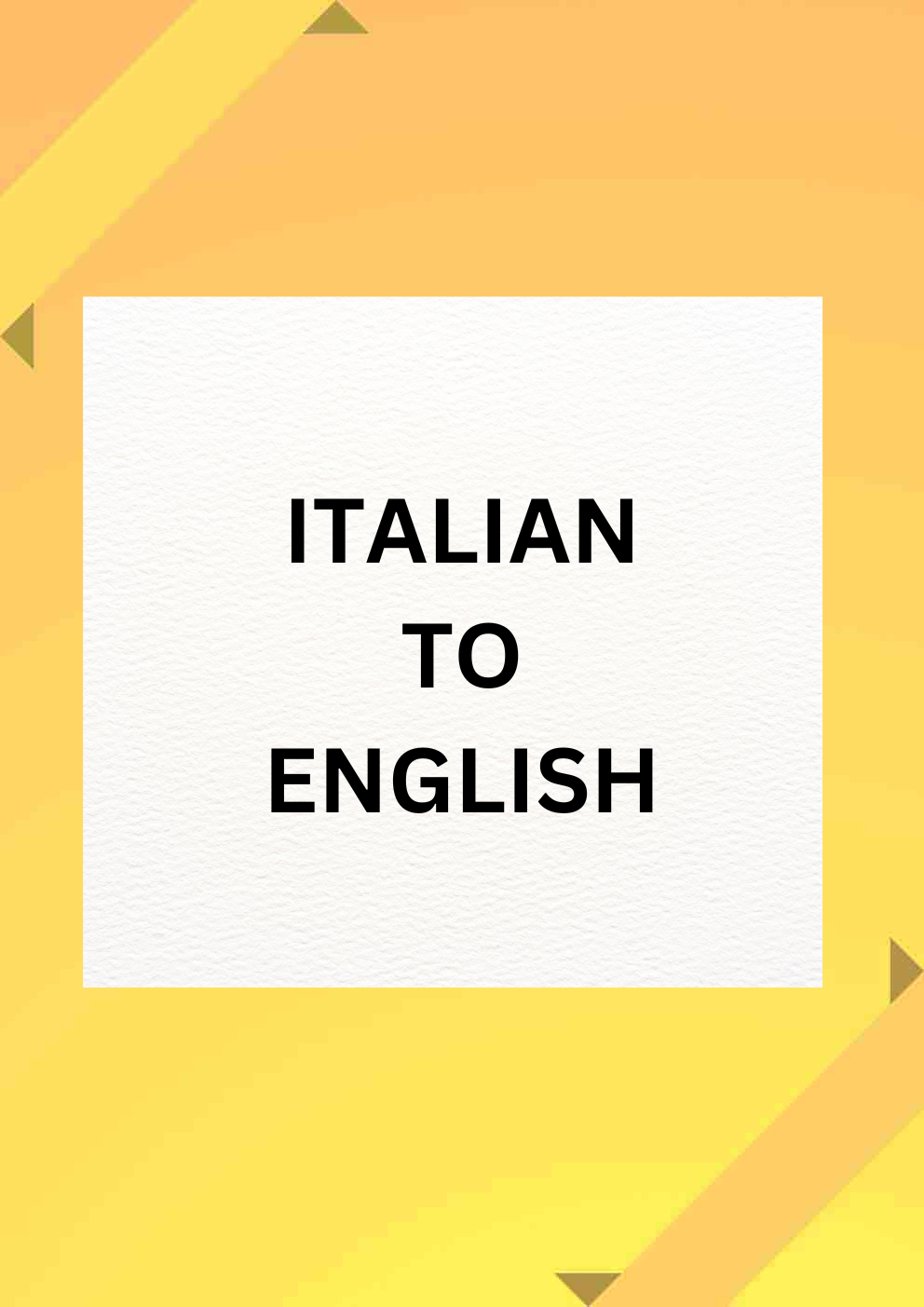 Document translation italian to english [Birth Marriage Degree]